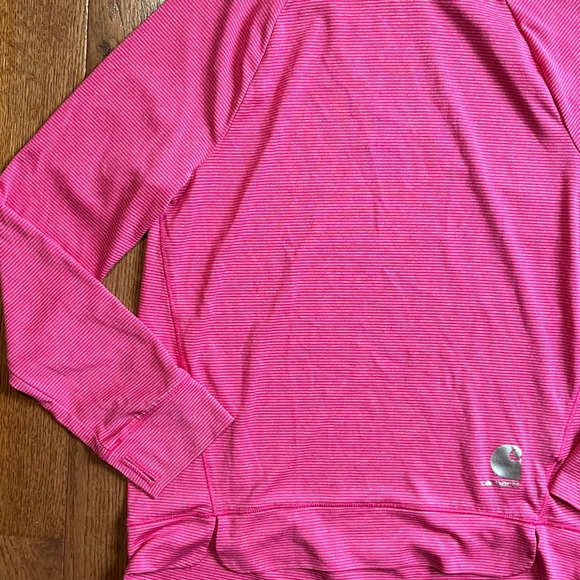 Carhartt Girls long sleeve hooded top sz XL - Picture 3 of 5